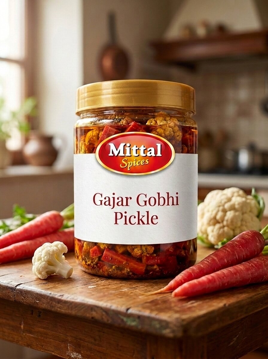 Mittal Spices Gajar Gobhi Pickle (Gajar Gobhi Achaar)